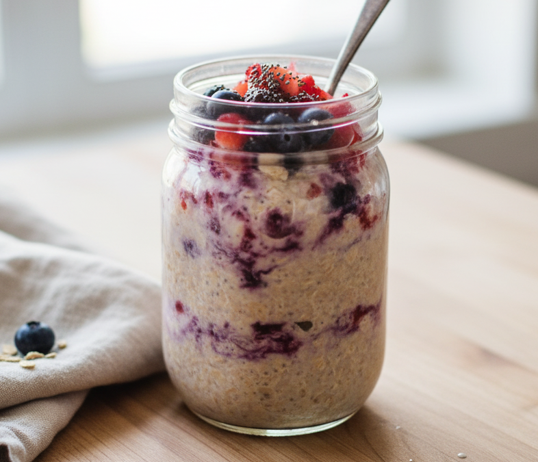 The High-Protein Overnight Oats Recipe to Fuel Your Fitness Goals