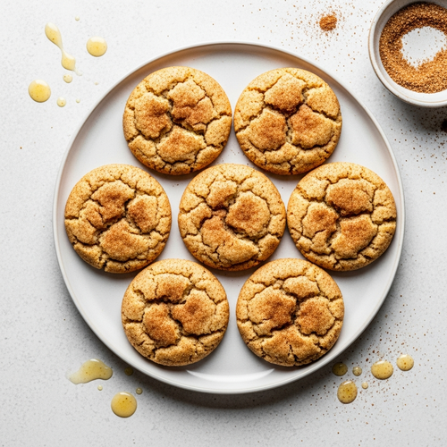 Soft and Chewy Macro-Friendly Snickerdoodle Cookies