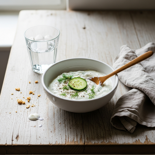 Easy and Creamy High-Protein Tzatziki