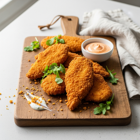 Crispy High-Protein Air Fryer Fried Chicken | ADHD FITNESS Training ...