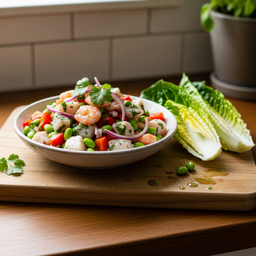 A Fresh and Simple High-Protein Ceviche