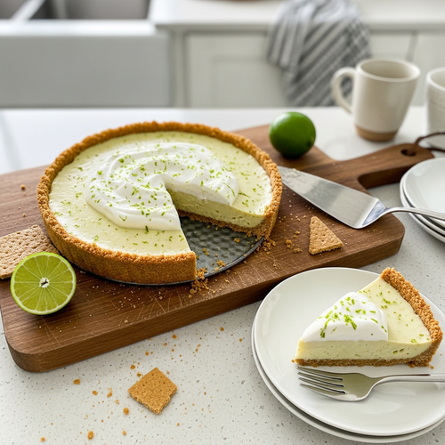 Guilt-Free High-Protein Key Lime Pie Recipe