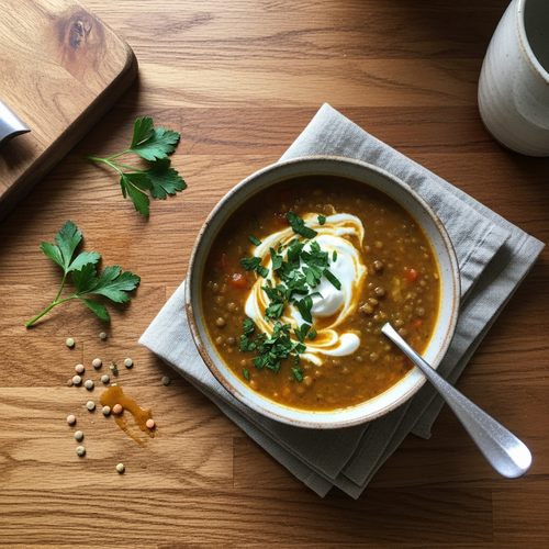 My Go-To High-Protein Lentil Soup for Maximum Flavor