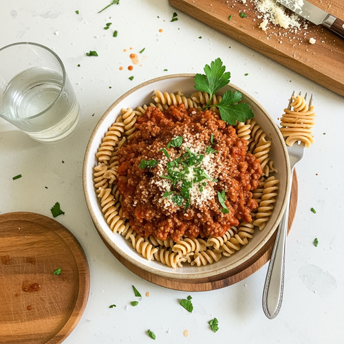 Hearty and Healthy High-Protein Bolognese Sauce