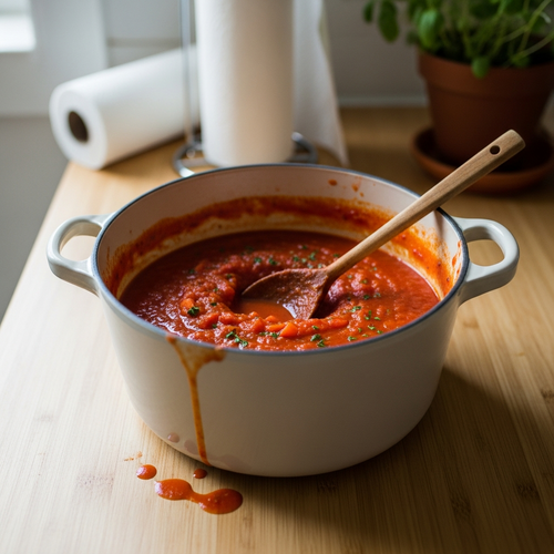 Creamy High-Protein Pizza Sauce with a Healthy Secret