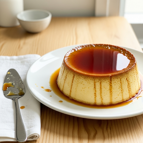 Guilt-Free High-Protein Caramel Flan Recipe