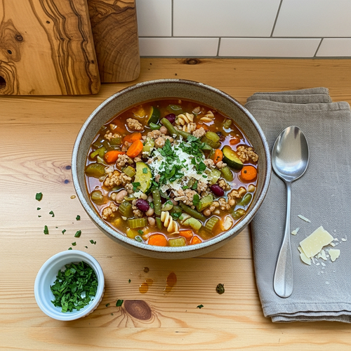 minestrone soup