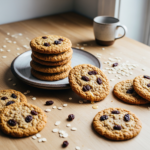 Macro-Friendly Oatmeal Raisin Cookie Recipe