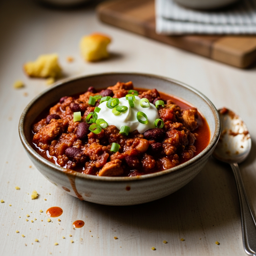 Hearty High-Protein Turkey Chili Recipe
