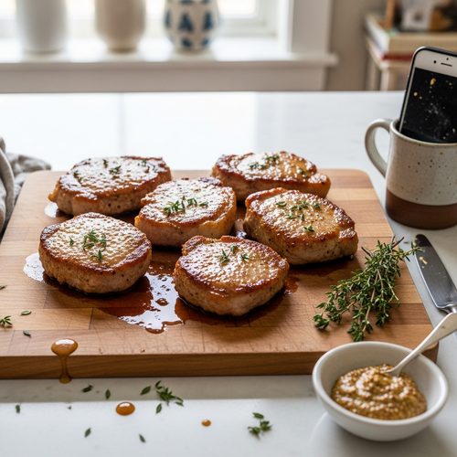 Healthy and Flavorful Honey Dijon Pork Chop