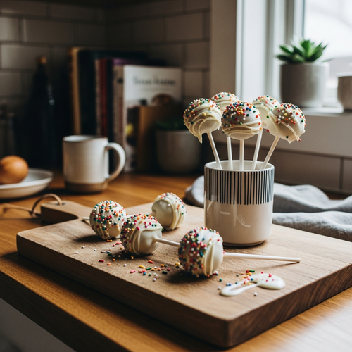 Macro-Friendly Birthday Cake Pop Recipe