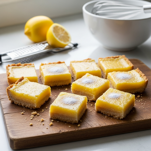 Zesty High-Protein Lemon Bars for a Guilt-Free Treat